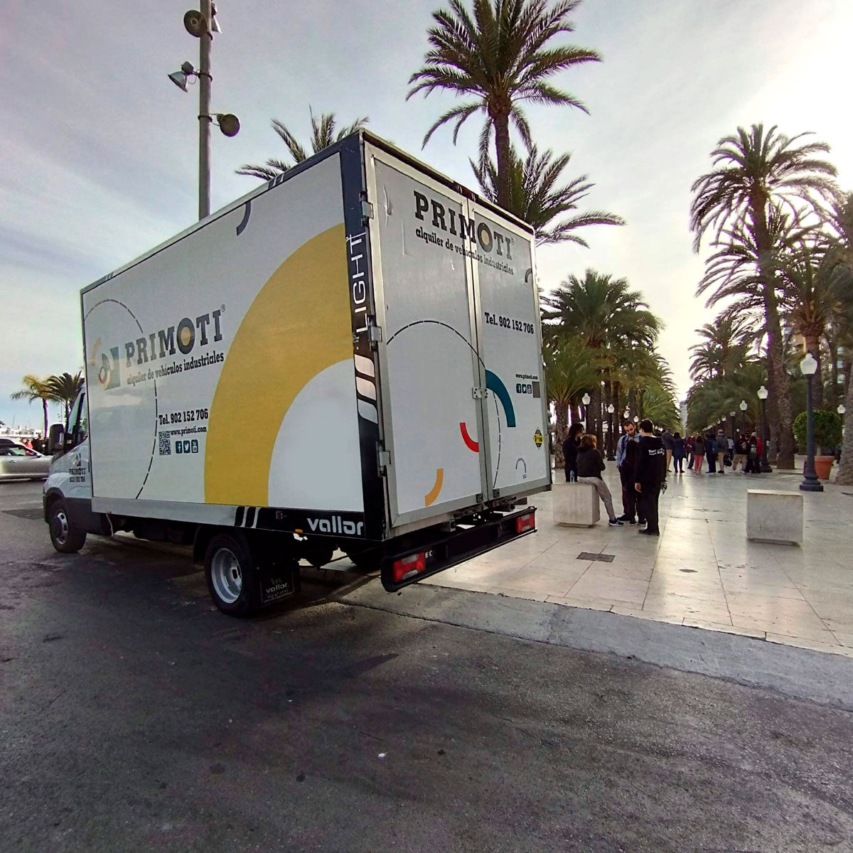 Renting vehiculo industrial