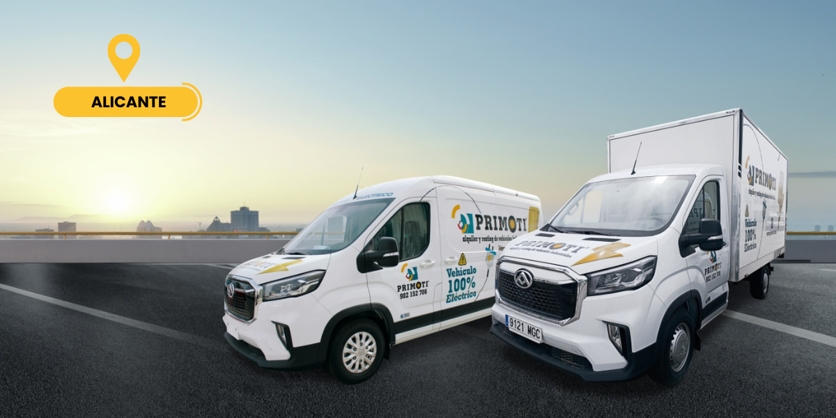 Alquiler y renting de vehiculos comerciales primoti