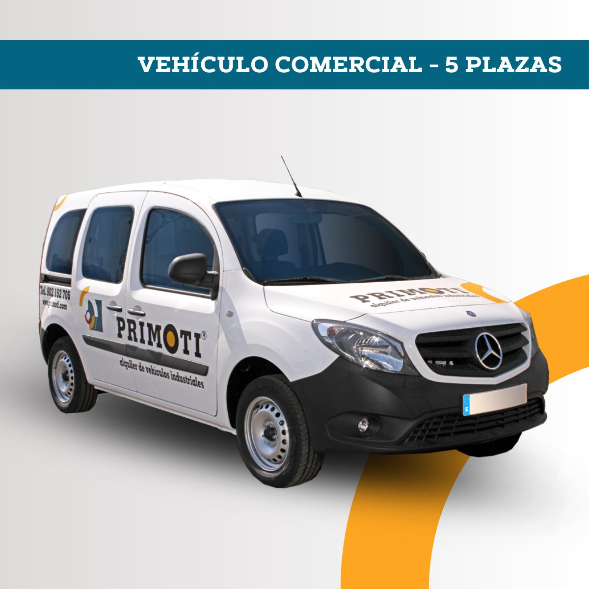 vehiculo comercial 5 plazas